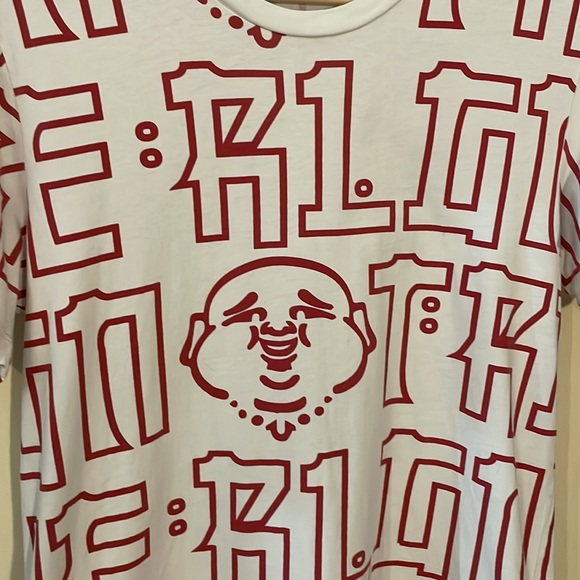 True Religion Unisex Buddha T-Shirt Size Small - Picture 6 of 13